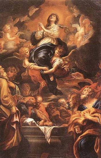 PIOLA, Domenico Assumption of the Virgin France oil painting art